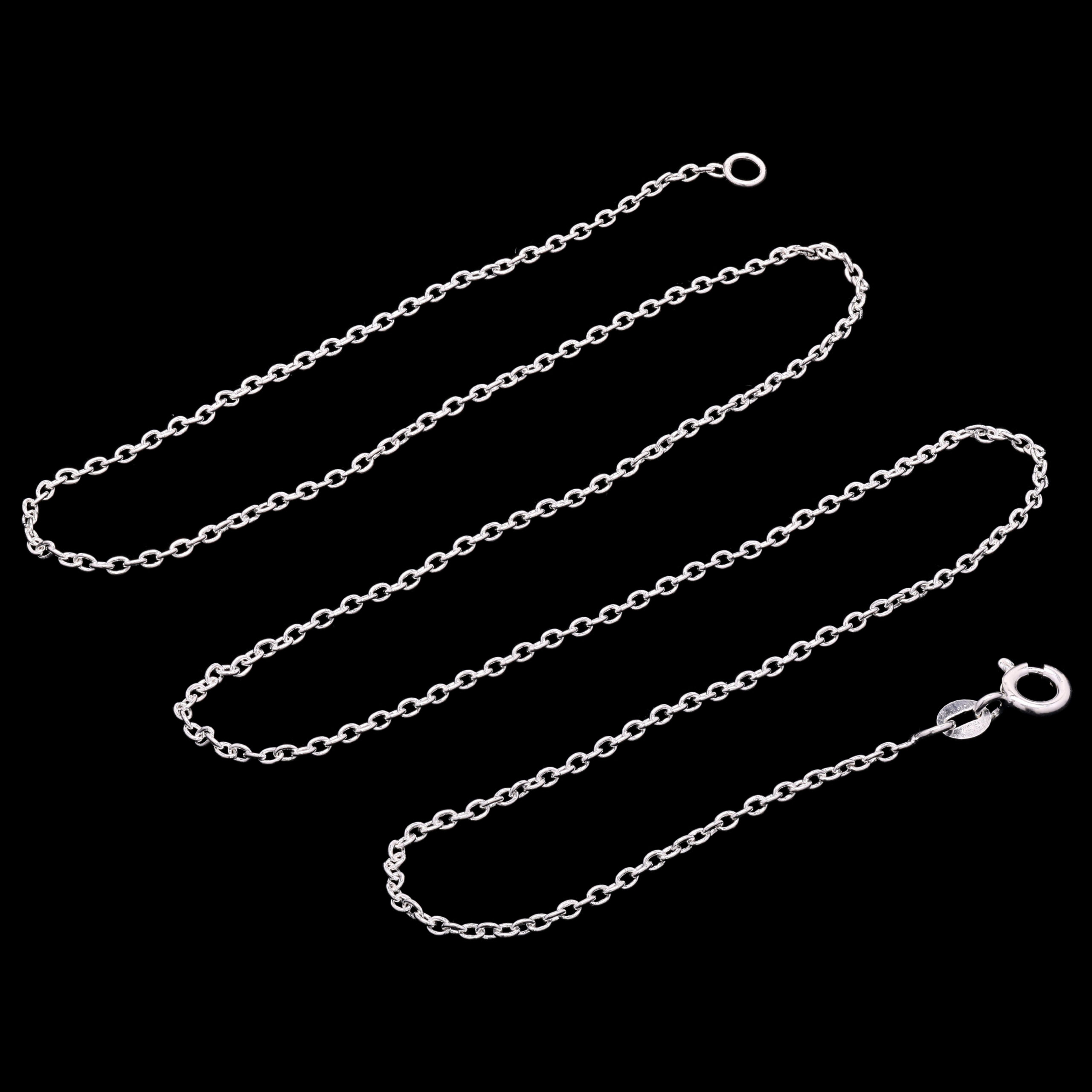 Large anchor chain plain 925 Silver. - Image 2