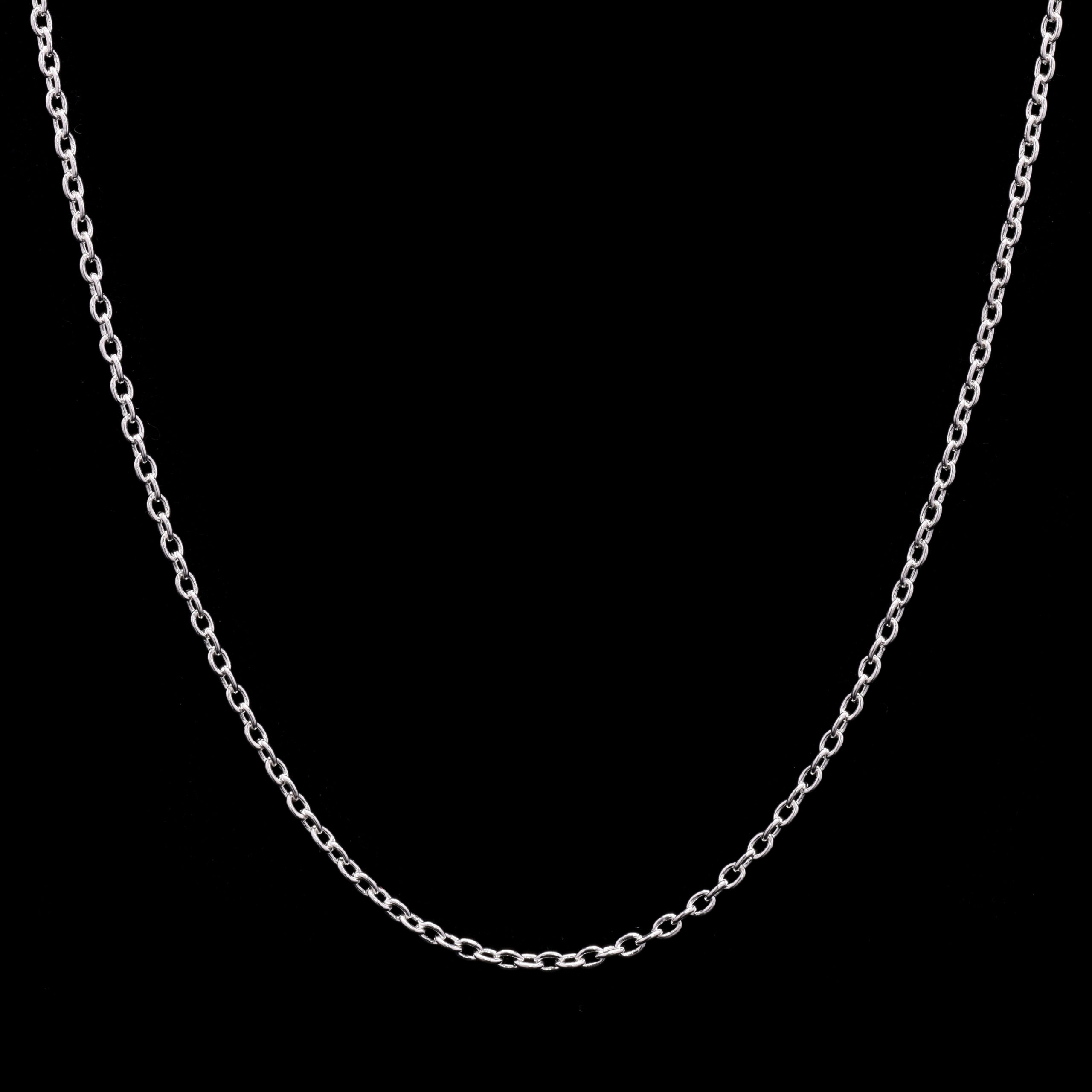 Large anchor chain plain 925 Silver.