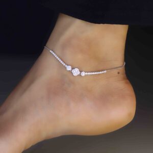 Frosted Mist Silver Payal