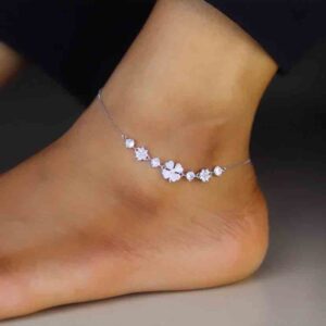 Enchanted Blossom Silver Payal