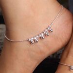 Silver Balls Payal