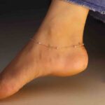 Rose Gold Gleam Stone Payal